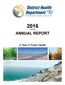DHD#10 2016 Annual Report Cover
